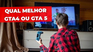 Comparando a Realidade do GTA 4 e GTA 5 [upl. by Iznik]