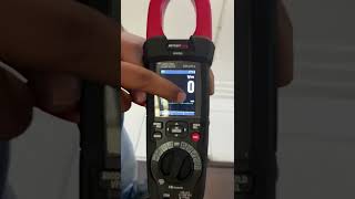 Metravi Pro Solar3 TRMS Clamp Meter 1500V DC Mode Setting [upl. by Aidnyc248]