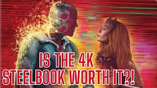 WandaVision 4K SteelBook Unboxing And Review [upl. by Pimbley229]