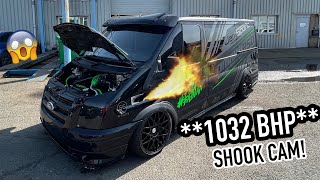 DMODEEJAY SHOOK CAM 1034 BHP FORD TRANSIT RS VAN SCARE CAM 😩😂🤣 [upl. by Columbine464]