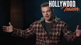 Matt Damon Spills Secrets on The Instigators In Depth Scoop Interview [upl. by Ityak]