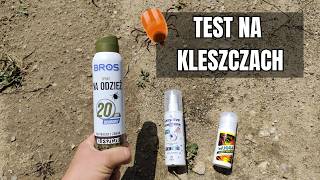 Kleszcze TEST  mugga DEET vs BROS vs IKARYDYNA sensitive [upl. by Bernardo]