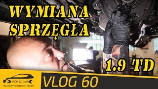 Wymiana sprzęgła 19 td Golf 3 miłośników [upl. by Moncear]