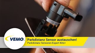 Austausch eines Parkdistanz Sensors  Einparkhilfe kaputt VW ExpertKits V107210818 [upl. by Edme]