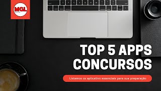 TOP 5 apps para concursos públicos e produtividade [upl. by Denni301]