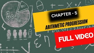 Arithmetic Progression Class 10 🔥  Class 10 Maths Chapter 5 AP [upl. by Dot]