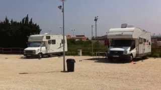 Camper Dunes Area Daimus Valencia Spain [upl. by Natanoj]