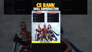 Cs Rank Best Character Combination 2024  Best Character Combination for Cs Rank SCS EP3 shorts [upl. by Forta31]