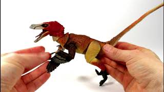 Beasts of the Mesozoic Raptor Series Vecloiraptor mongoliensis 1st release action figure preview [upl. by Autumn]