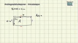 Matematikk 2PY funksjoner intro andregradsfunksjoner [upl. by Ahsitan]