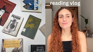 reading vlog  the death of ivan ilyich by tolstoy visiting fernando pessoas house [upl. by Bonne]