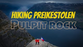 Pulpit Rock Hike Norway [upl. by Trovillion]