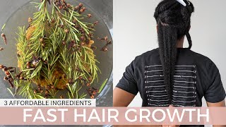 How to Grow Longer Hair  Use Cloves Fenugreek and Rosemary Water for hair growth [upl. by Sanborne]