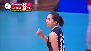 Ceballos scoring spree for PLDT  2022 PVL Invitational Conference [upl. by Aihsenor694]