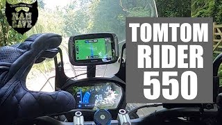 TomTom Rider 550  Five reasons to choose a dedicated Sat Nav [upl. by Tito45]