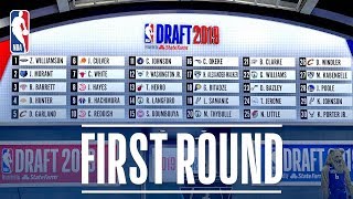 EVERY PICK from the First Round  2019 NBA Draft [upl. by Gujral]