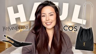 HAUL LUXE amp ACCESSOIRES SAINT LAURENT COS [upl. by Horatius]