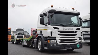 SCANIA P410  Car Carrier  Truck Transport  Autolaweta  Vin 918  Mileage 808 tys km [upl. by Rasaec]