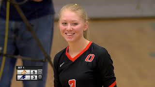 Girls High School Volleyball Champlin Park vs Osseo Volleyball [upl. by Okiron]