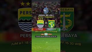 Jadwal Liga 1 2024 Pekan Ke 8  Persib vs Persebaya  Live Indosiar [upl. by Elleda132]