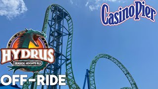 Hydrus OffRide Footage  Casino Pier  2024 Non Copyright [upl. by Ydnir650]