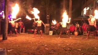 World fire dance champions  Via losefa Tiumalu wedding [upl. by Beshore811]