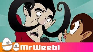 Moustaches  animated music video  MrWeebl [upl. by Geibel]