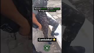 COMO ENGRAXAR O COTURNOshorts exercito Military coturno [upl. by Leiand]