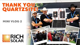 Quartzsite Big Tent RV Show 2024 Mini Vlog 2 [upl. by Blanka816]