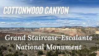 Cottonwood Canyon at Grand StaircaseEscalante National Monument [upl. by Cassiani]