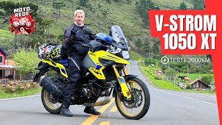 SUZUKI VSTROM 1050XT 2023 NO BRASIL Tudo que mudou Preço Consumo e muito mais [upl. by Breen520]