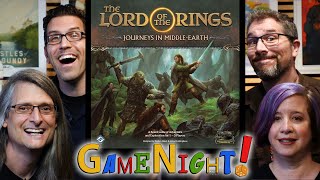 Lord of the Rings Journeys in Middleearth  GameNight Se8 Ep1  How to Play and Playthrough [upl. by Atinoj]