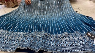 Party Wear Silk LehengaIndian lehengagorgeous lehengaparty wearfancy gownreasonable lehenga [upl. by Nosnej]