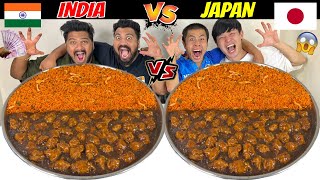 INDIA vs JAPAN FOOD CHALLENGE😱 CHICKEN MANCHURIAN RICE EATING COMPETITION🔥 Ep678 [upl. by Harifaz884]