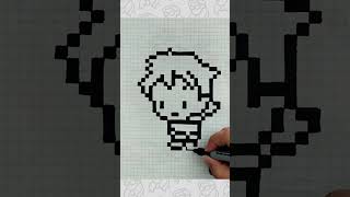 Pintando el PRINCIPITO en Pixel art art pixelart elprincipito [upl. by Sykleb]