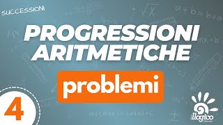 Progressioni aritmetiche  problemi  4 [upl. by Lodge34]