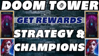 DOOM TOWER STRATEGY amp CHAMPIONS GET REWARDS RAID SHADOW LEGENDS DOOM TOWER GUIDE [upl. by Oika]