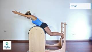 Pilates Exercises 15  Swan [upl. by Ivett]