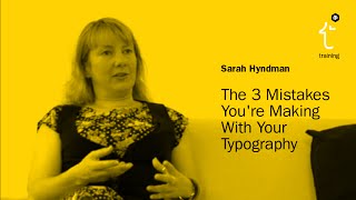 The 3 Mistakes Youre Making With Your Typography  DampAD Masterclass [upl. by Collum920]