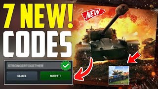 NEW  WORLD OF TANKS BLITZ BONUS CODES AUGUST 2024  WOT BLITZ CODES 2024 WOT CODES [upl. by Rosana877]