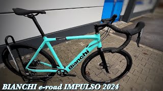 ОГЛЯД НОВОГО eGRAVEL ВЕЛОСИПЕДА BIANCHI eroad IMPULSO 2024  МОЯ ОСОБИСТА ДУМКА ПРО BIANCHI [upl. by Aneehta]