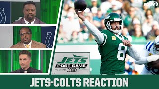 Bart Scott and Willie Colon on Sauce Gardners struggles amp loss to Colts  Jets Post Game Live  SNY [upl. by Katusha]