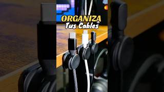 Como Organizar TUS Cables con estos Clips Magneticos [upl. by Eta]