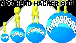 STACK RIDER  🤮NOOB 🆚 😄PRO 🆚 😎HACKER 🆚 🤯GOD Herobrine [upl. by Peacock]