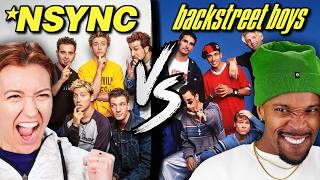 NSYNC vs Backstreet Boys Lyric Battle [upl. by Bo]