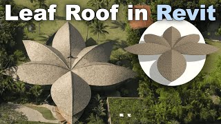 Leaf Roof in Revit Tutorial [upl. by Neeka14]