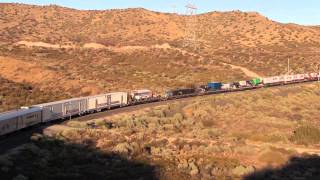 Circus Train at Cajon Summit July 9 2012 [upl. by Orfield]