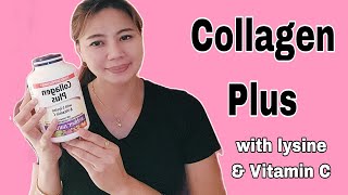 Collagen Plus with L Lysine amp Vitamin C Honest Review  Zaiveeyh Shy [upl. by Aklam]