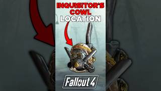 LEGENDARY INQUISITORS COWL HELMET LOCATION FALLOUT 4 [upl. by Frank]