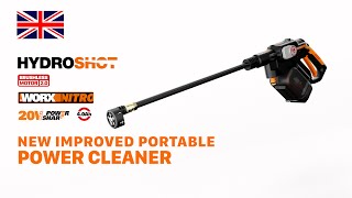 WORX WG633E Cordless mobile washer 20V UK [upl. by Eegnat892]